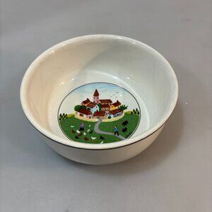 Villeroy & Boch Design Naif Porcelain Soup Cereal Bowl 2"H x 5"D